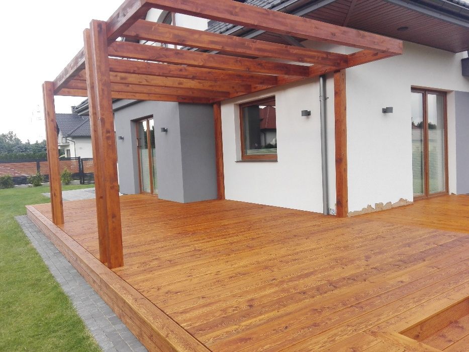 Montaż tarasów drewnianych i kompozytowych, altan, pergoli