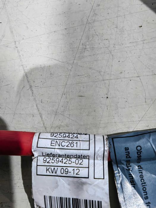 Cabo de Bateria Positivo BMW F30/F31/F35/F80   9259.425