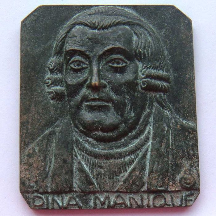 Medalha de Bronze Pina Manique Casa Pia por RAMOS DE ABREU 1974