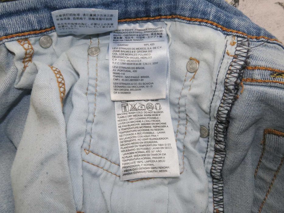 Levi's spodnie jeansowe proste 38/30