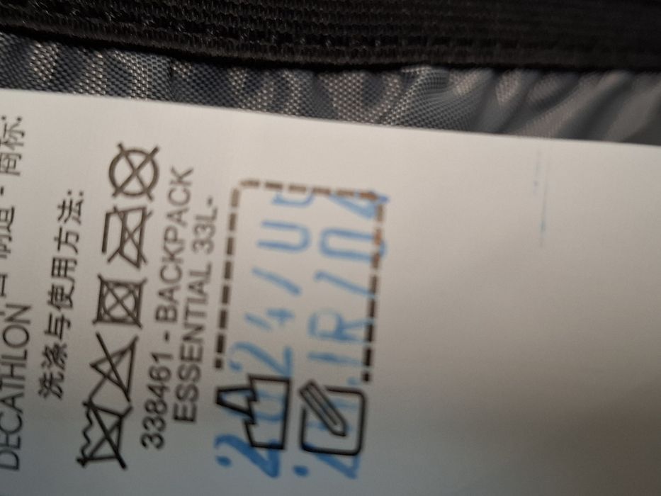 Рюкзак Essential 33 л темно-сірий