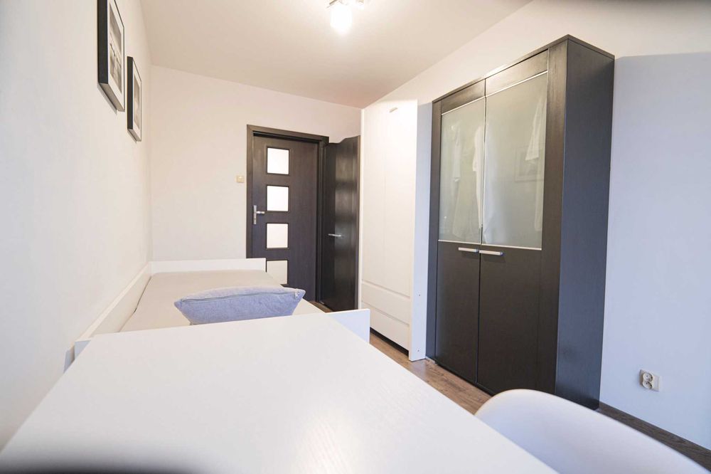 Przytulne, rozkładowe mieszkanie 2 pokojowe w bloku w centrum.balkon.