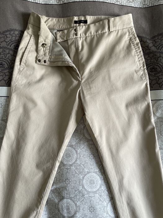 Spodnie chinosy Massimo Dutti rozm. 38 piaskowe