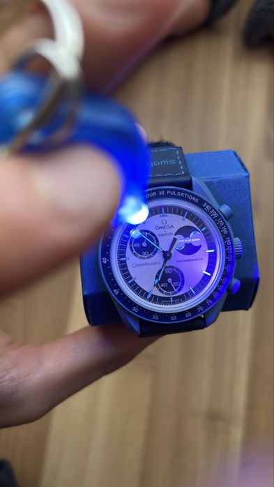 Omega x Swatch - Limited - Super Blue Moon Phase