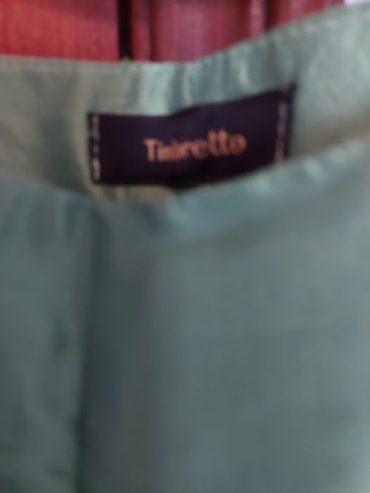 Conjunto de Cerimónia, verde alface, da Tintoretto.