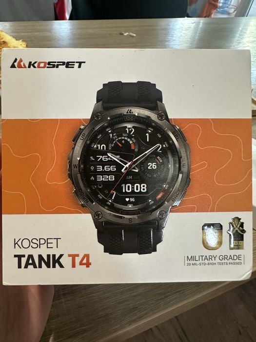Смарт-годинник KOSPET TANK T4 BLACK