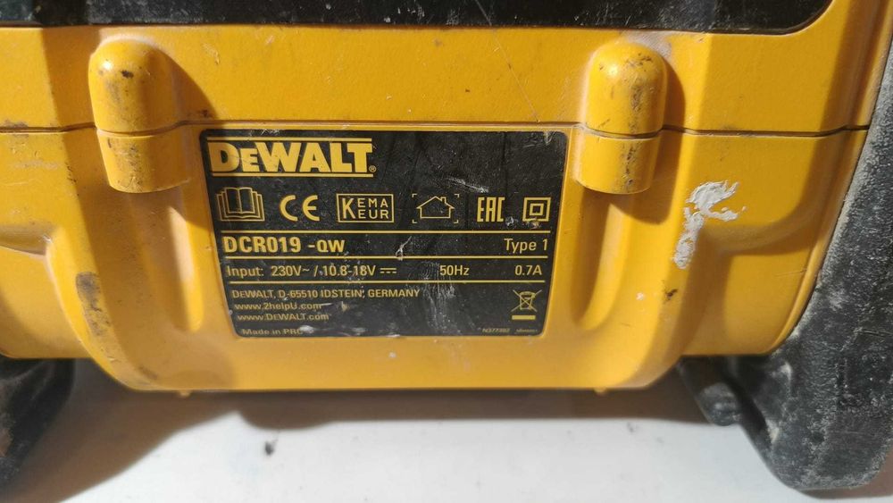 Radio budowlane DeWalt DCR019