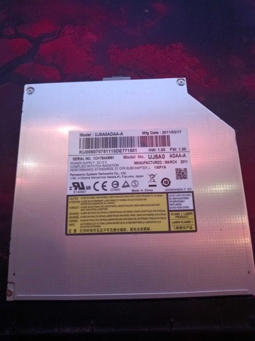 Оперативна пам'ять DDR3 2GB від ноутбука, Дисковод