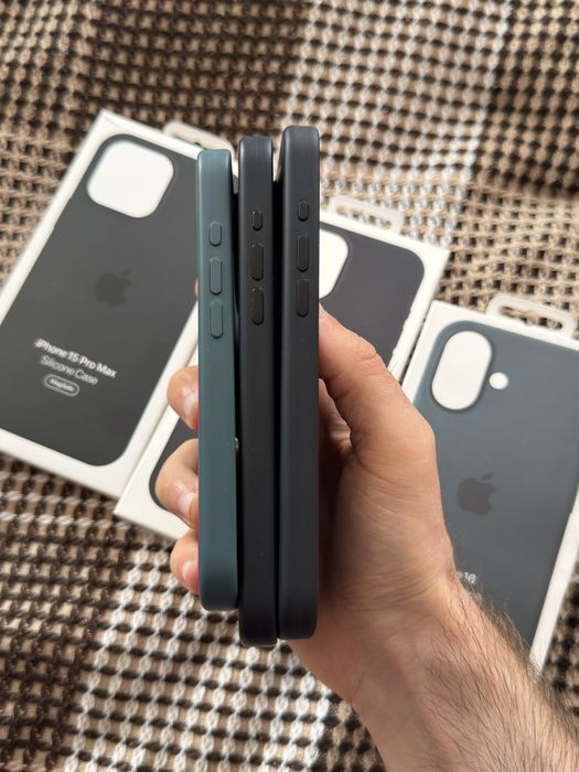 Силіконовий чохол для iPhone 15Pro Max та iPhone 16 (MagSafe)