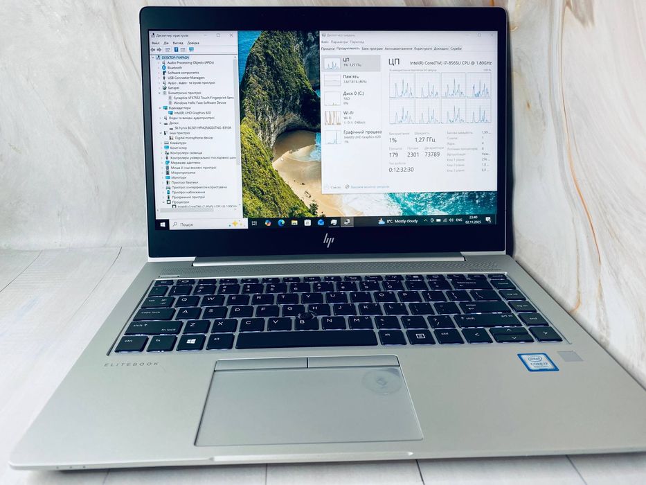 ‼️Алюмінієвий‼️В наявності 4 одиниці‼️HP EliteBook 840 G6 14.1 FHD iPs i7-8565u