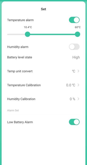 Розумний Wi-Fi датчик температури  вологості гігрометр Tuya Smartlife