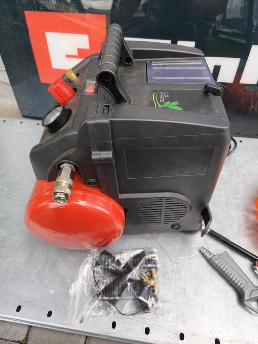 Kompresor bezolejowy Einhell TC-AC 190/6/8 SET