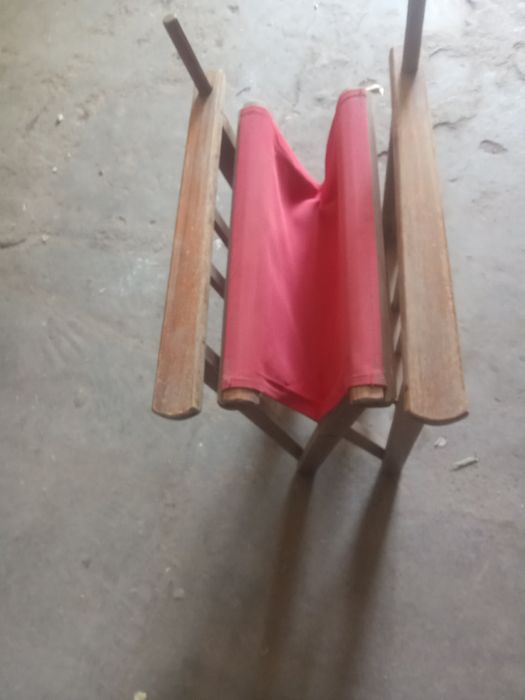 Cadeira vintage articulada. Praia.