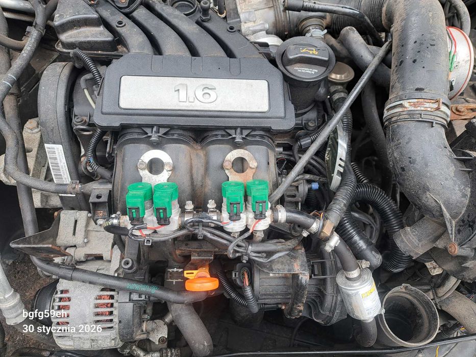 seat LEON II 1.6 mpi silnik BSE