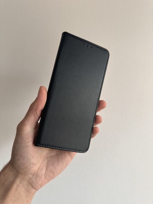 Etui z klapką zamykane czarne do XIAOMI REDMI NOTE 10 PRO