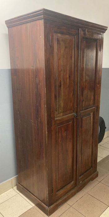 Drewniana szafa kolonialna 200x100x60