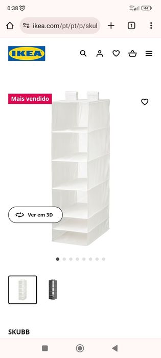 Skubb ikea armario arrumação
