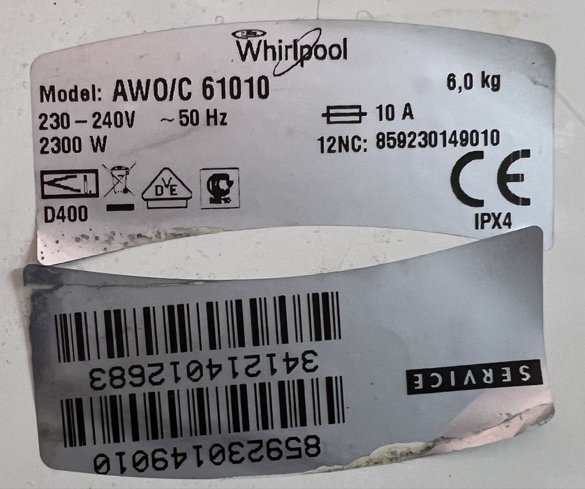 Programator do pralki WHIRPOOL