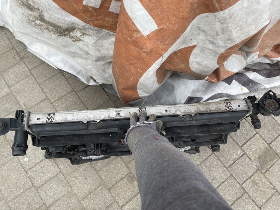 Wentylatory chłodnicy 3.0tdi CDUC 245 KM  a6 a7 c7 4g 4g0 4g8