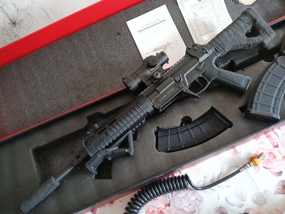 Réplica de Airsoft E&L G-190 GBBR dual power(CO2 ou HPA)