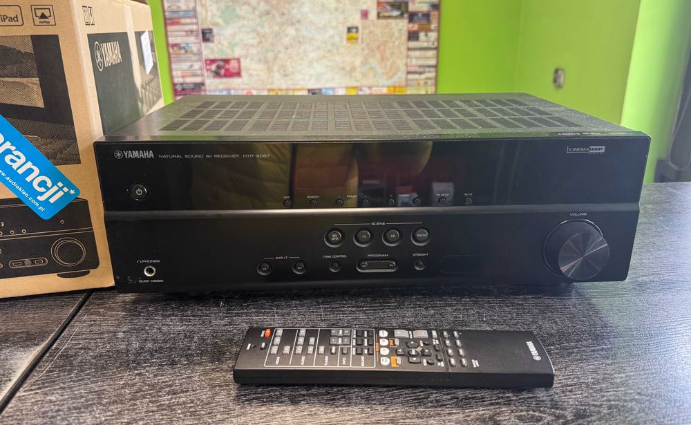 Amplituner YAMAHA HTR-2067 + Pilot