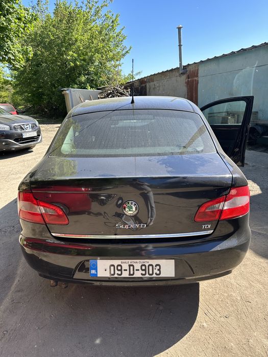 Разборка skoda superb 2 2009 года 1.9 тди