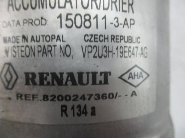 Condensador / botija AC RENAULT Kangoo (KW0/1_)