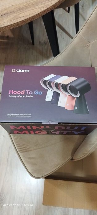 Okap kuchenny przenośny