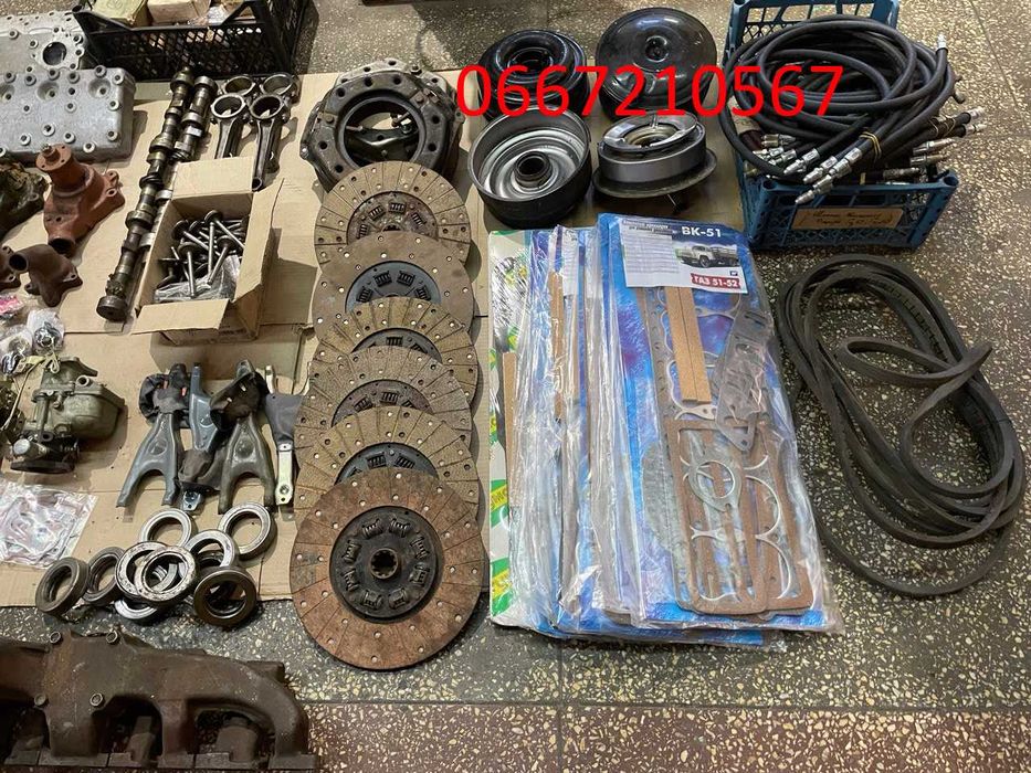 Запчасти Газ 51, Газ 52, Газ 69, Погрузчик Львовский, Саз