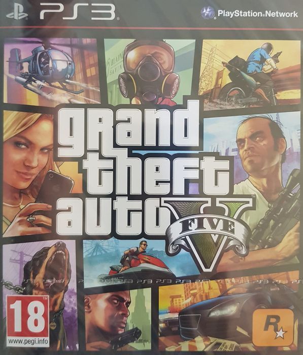 Grand Theft Auto V GTA 5 PS3 Nowa