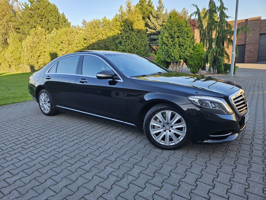 Mercedes S-klasa Long 4-Matic Doinwestowana Super Stan Gwarancja