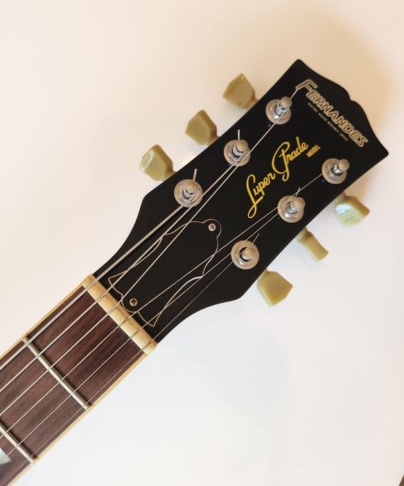 Guitarra Fernandes Gold Top P90 Japan RARA