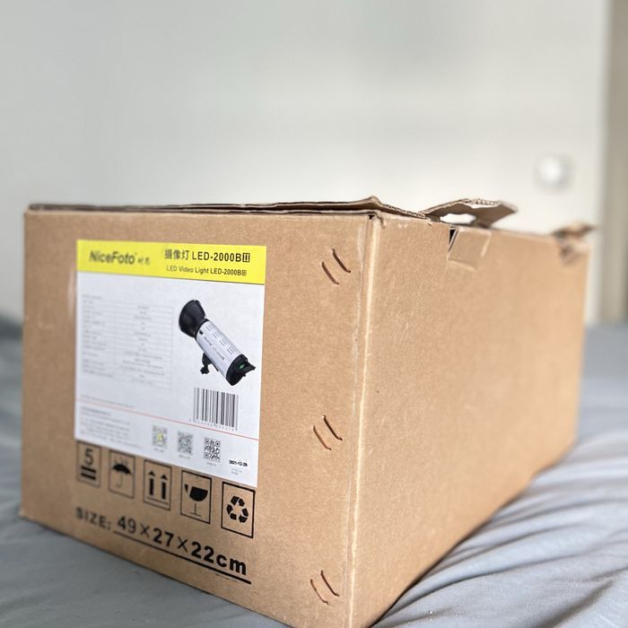 Студійне світло NiceFoto LED-2000A II 200Вт