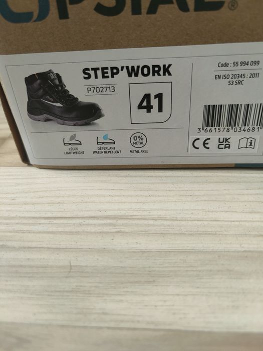 Buty robocze róż 41