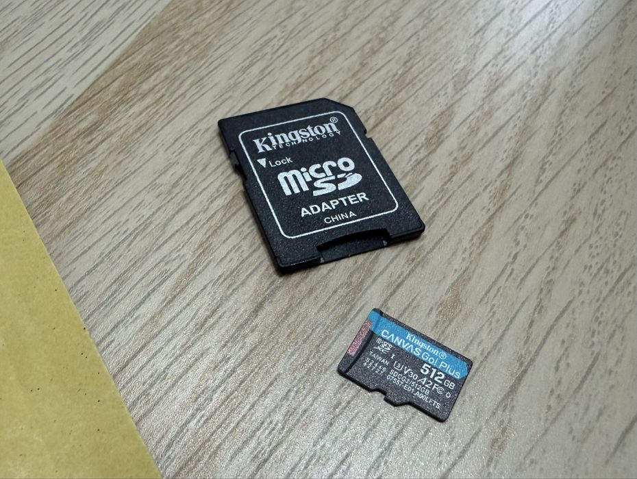 Карта памяти Kingston microSDXC Canvas Go! Plus 512 Gb