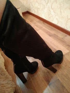 Жіночі ботфорти розмір 37