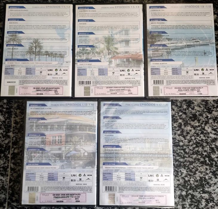 CSI: Miami 5-DVD Set (New)64740394516995121