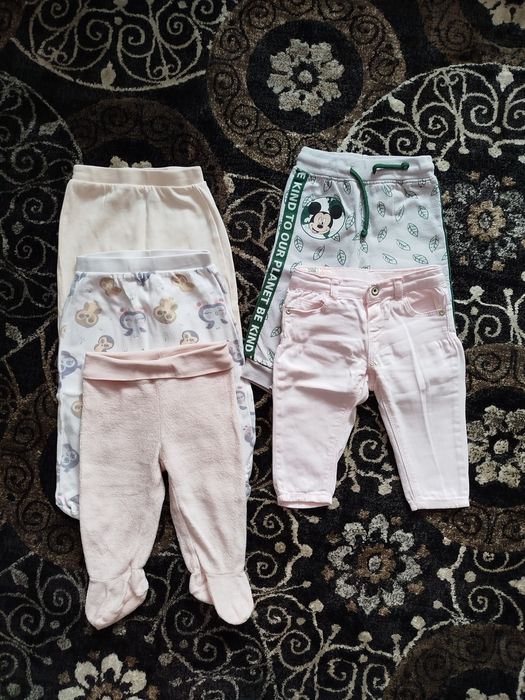 Spodnie, półśpiochy dla dziewczynki,rozm.74