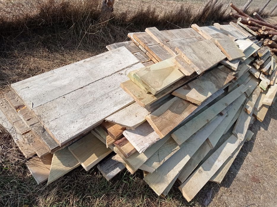 Deski/blaty/klocki drewniane/ścinki