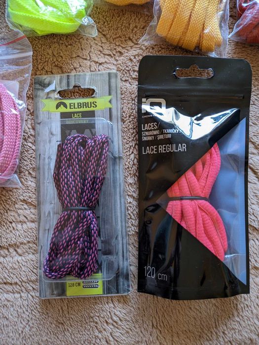/ Sznurowadła płaskie 7 mm / Sznurówki / Shoelaces / 120 cm / 150 cm /