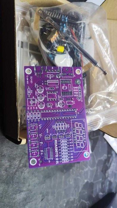 FM-радіо навчальний набір DIY KIT радіоприймач FM 87-108 МГц RDA5807S