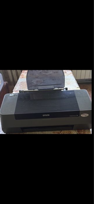 Принтер Epson Stylus C79 + 2 новых ПЗК Skyhorse (Синий/Желтый)