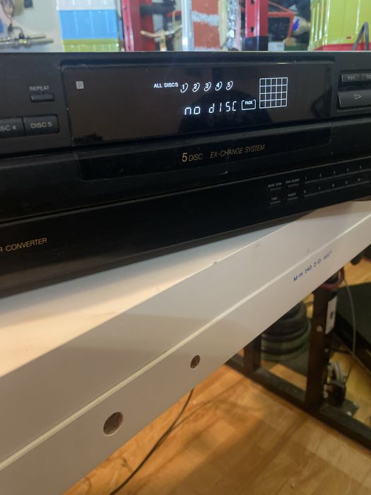 Odtwarzacz płyt cd sony cdp-c345 5xcd