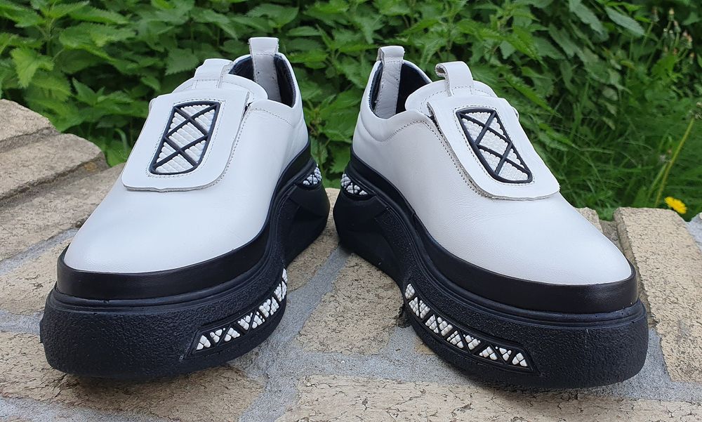 Лофери Еспадрильї Мокасини Кеди - Шкіряні (Нові)