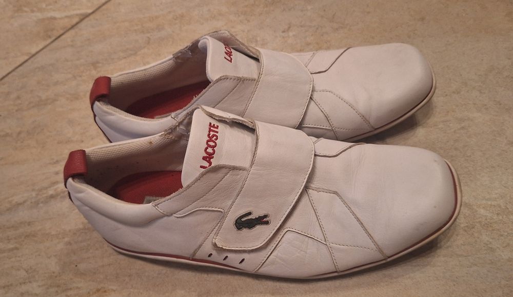 Buty lacoste biale