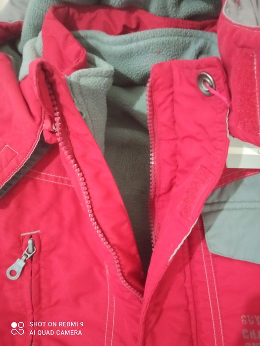 Куртка демисезонная 146 два в одном.