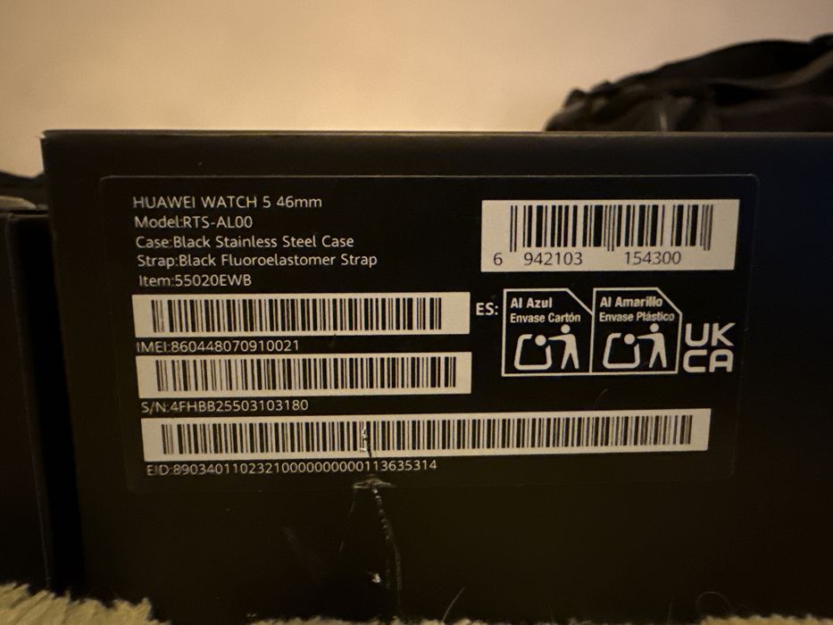 Zegarek Huawei watch 5 e-sim