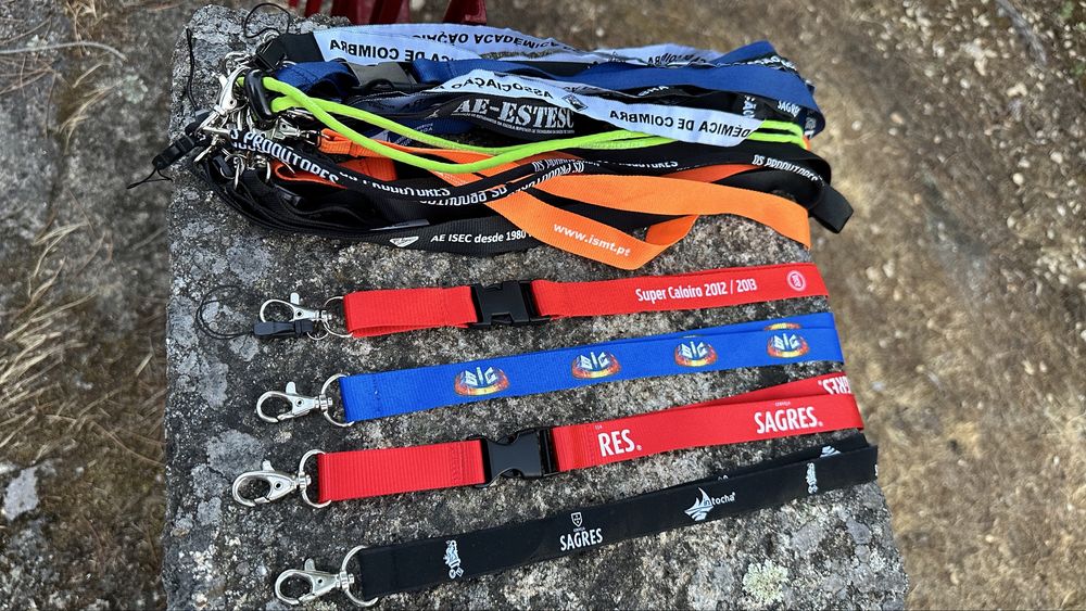 Fitas Lanyard - Vários aprrox 20