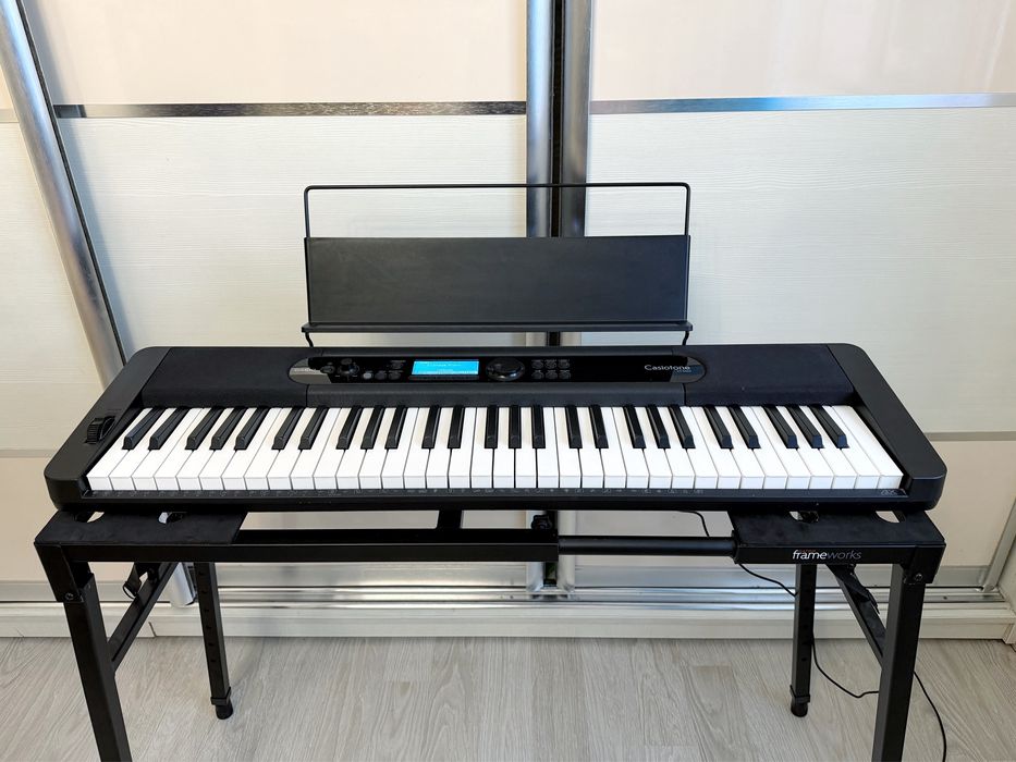 Професійний Синтезатор Casio CT-S400!!! Динамічне Піаніно, Клавіши.