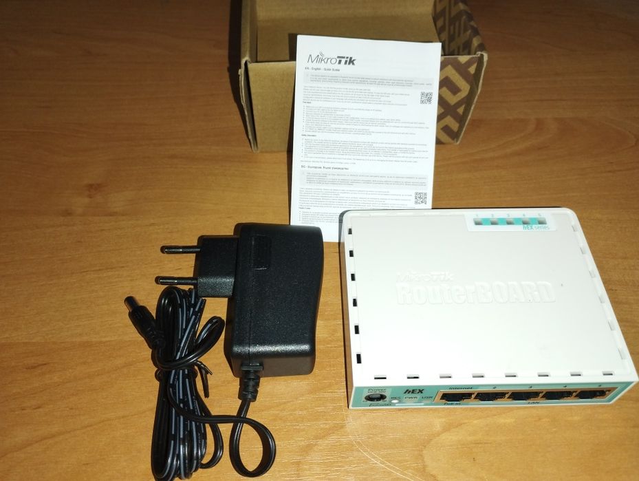 Маршрутизатор (Роутер) MikroTik hEX (RB750Gr3)